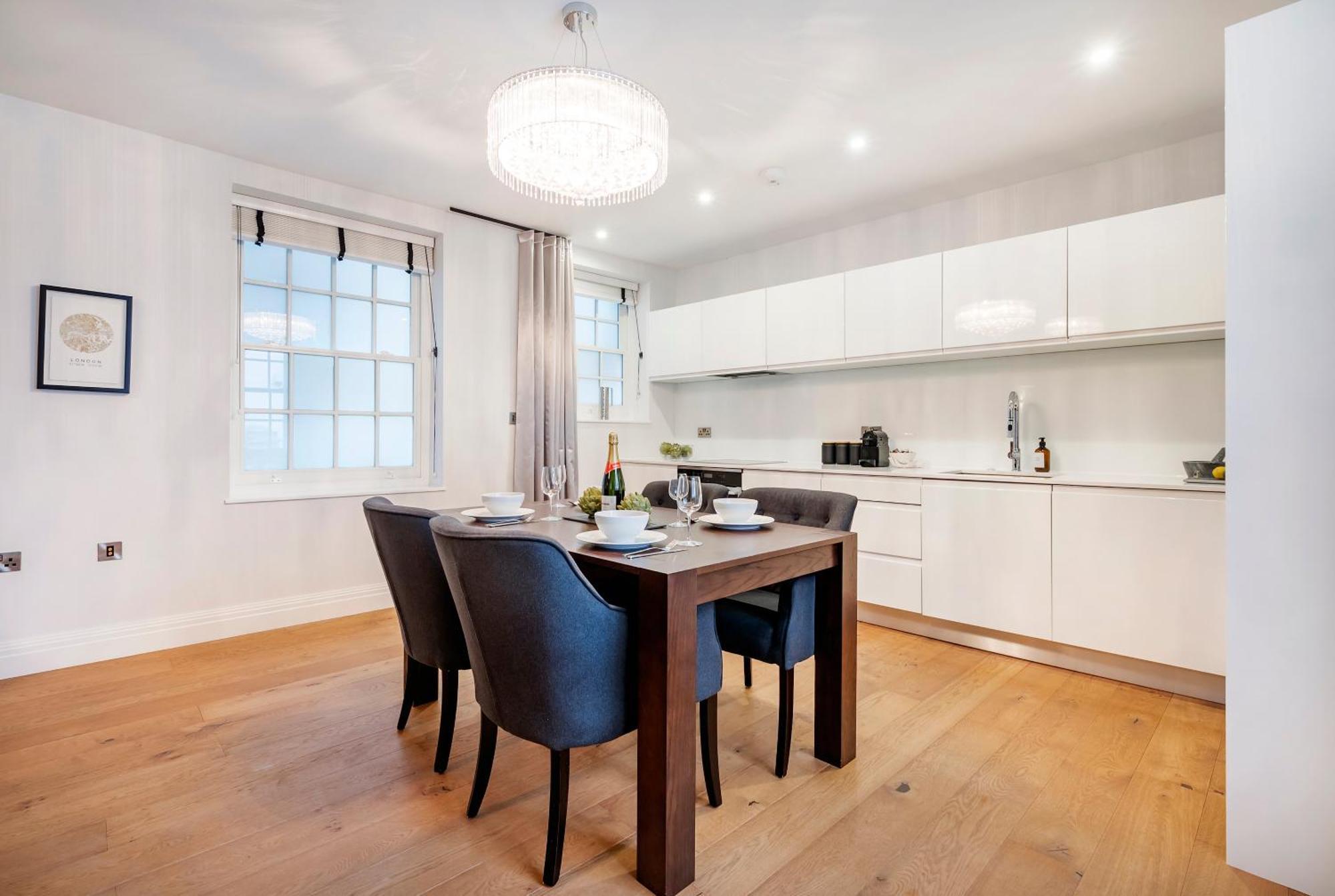 Ferienwohnung Aircon 2 Bedr, 3 Beds, 2 Bath Covent Garden, Subway London Exterior foto
