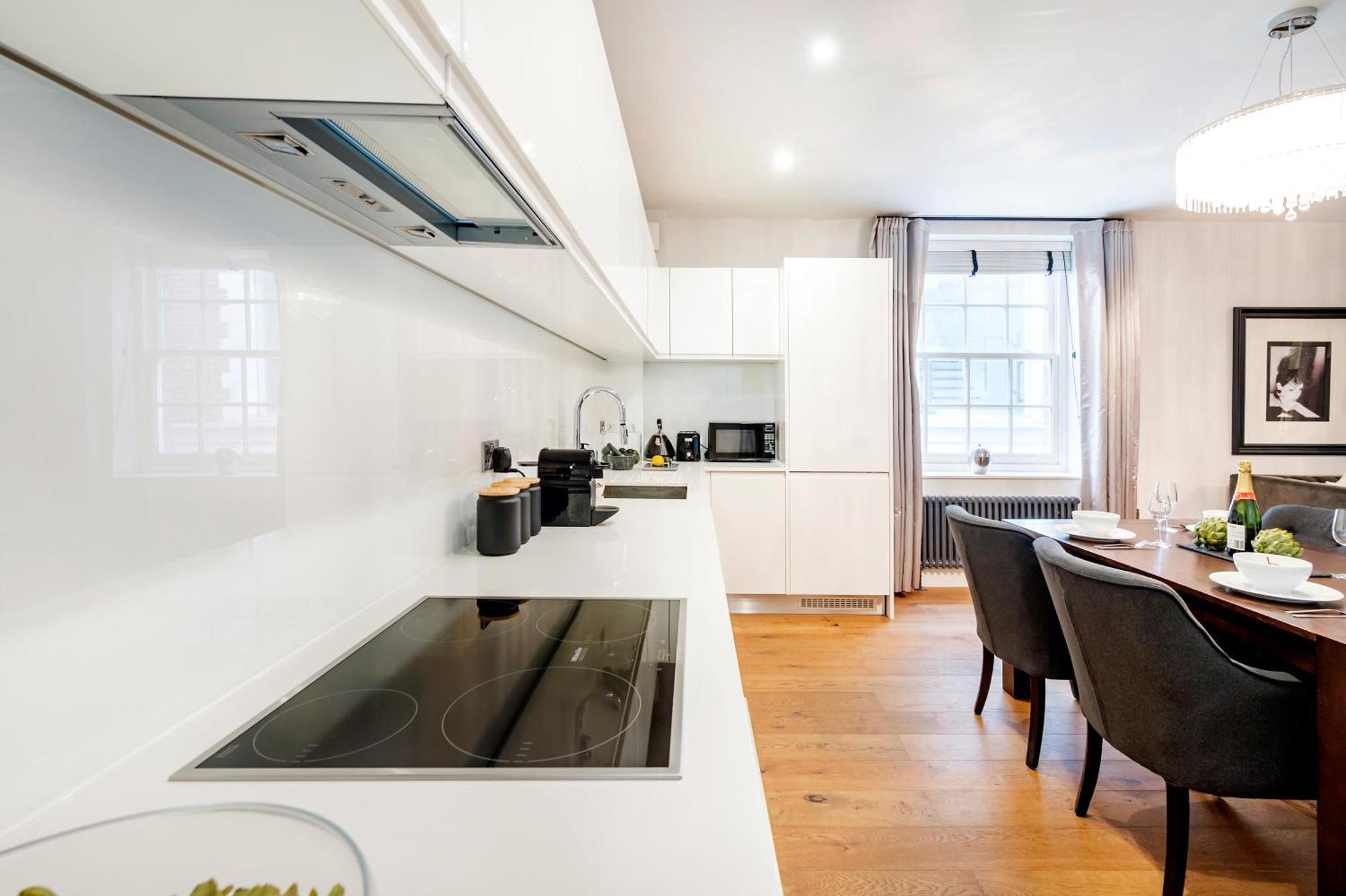 Ferienwohnung Aircon 2 Bedr, 3 Beds, 2 Bath Covent Garden, Subway London Exterior foto