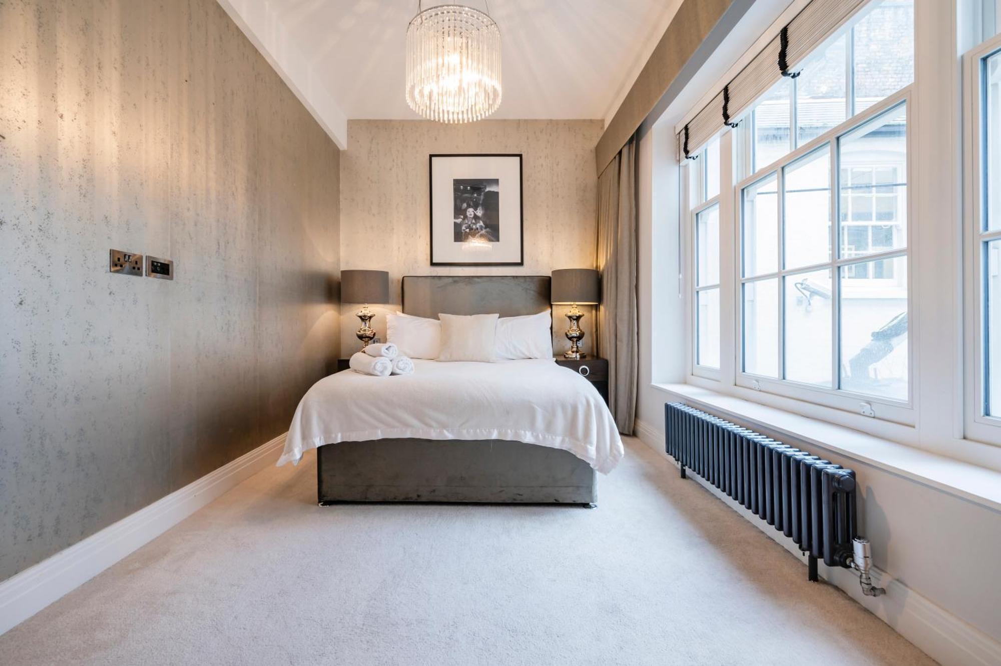Ferienwohnung Aircon 2 Bedr, 3 Beds, 2 Bath Covent Garden, Subway London Exterior foto